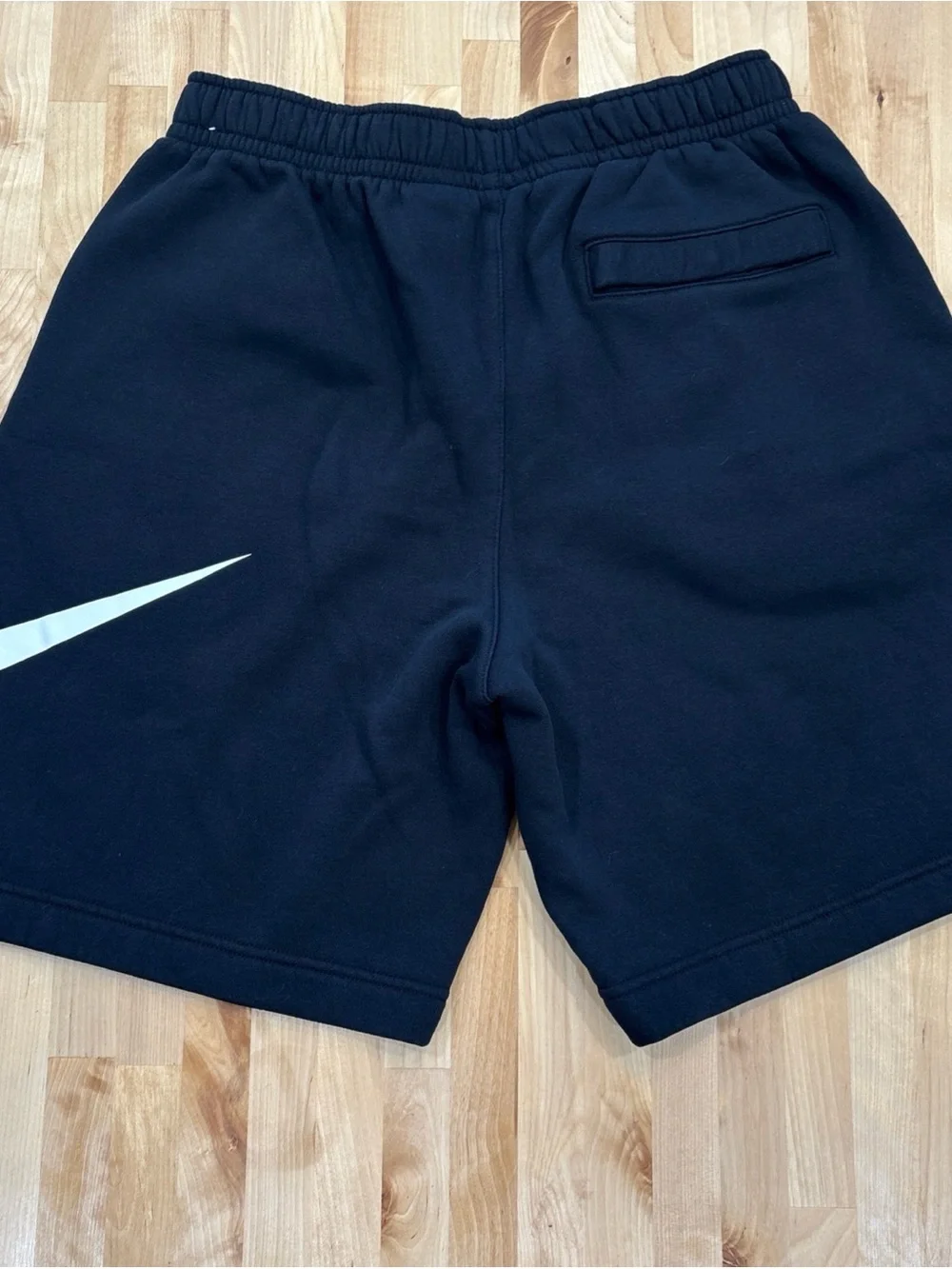 Nike Mens Fleece Club Sweat Shorts Black Medium Athleisure Lounge Gym Fitness